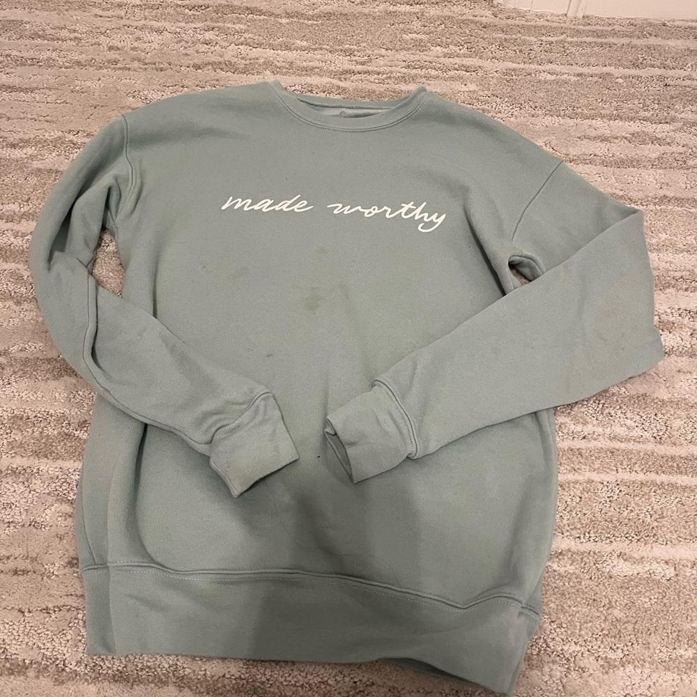 Elevated faith made worthy crewneck